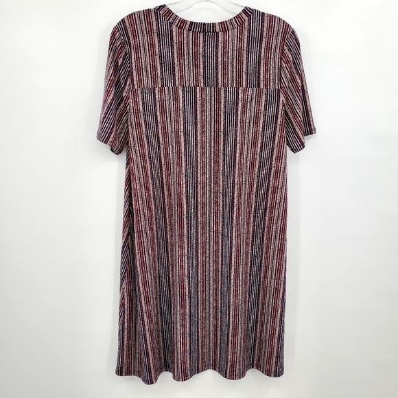 BCBGeneration Multicolor Striped Swing Dress - Picture 4 of 9